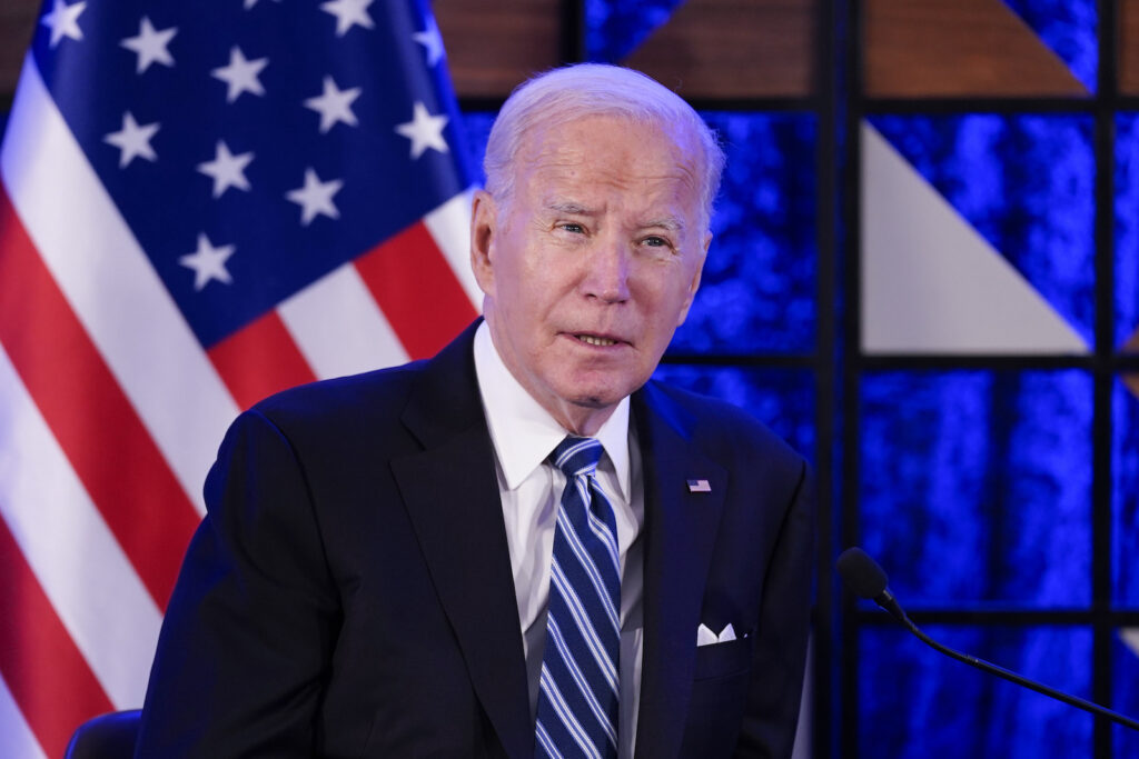 Joe Biden,Benjamin Netanyahu President Joe Biden speaks as he meets with Israeli Prime Minister Benjamin Netanyahu