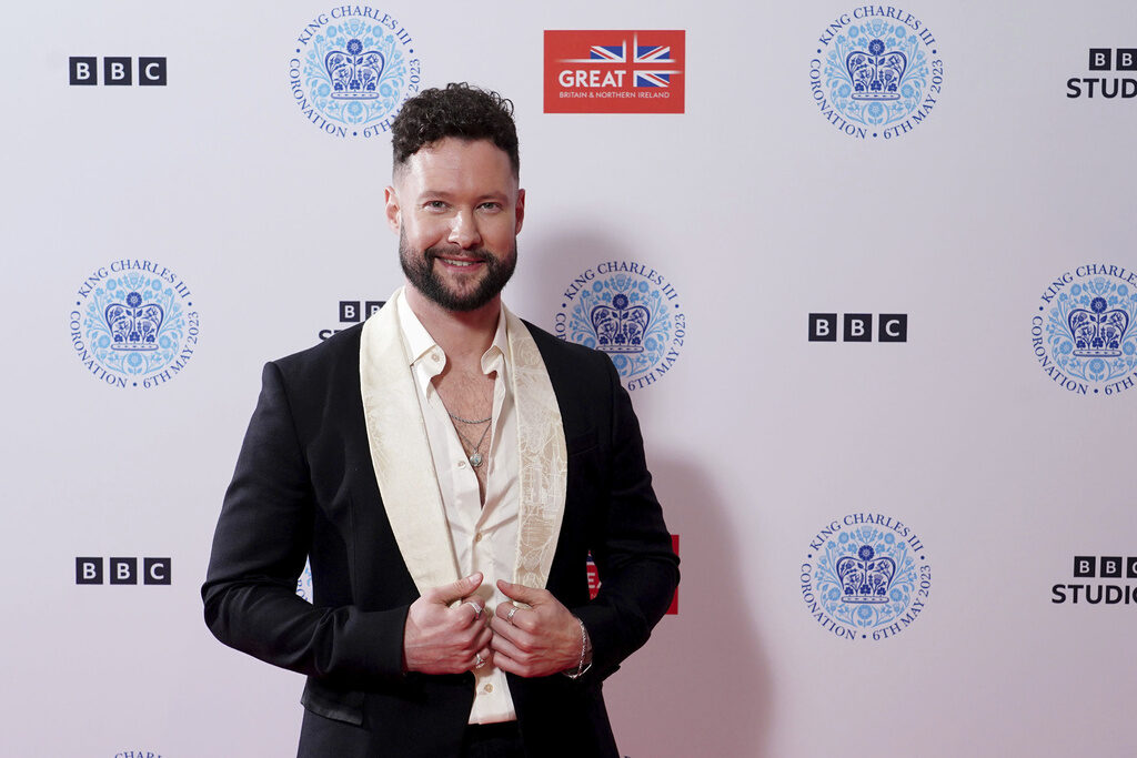 Calum Scott poses for a photo