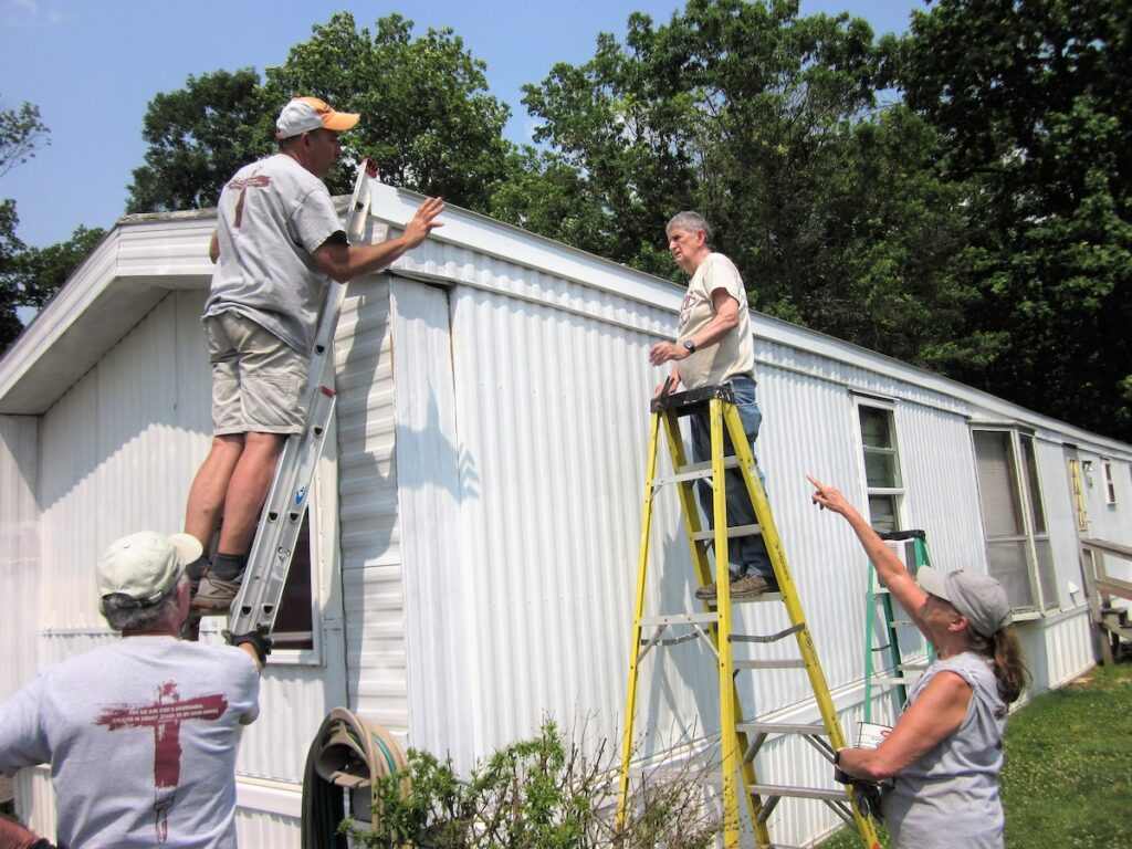 chester-county-whole-home-repairs Workers repair a home