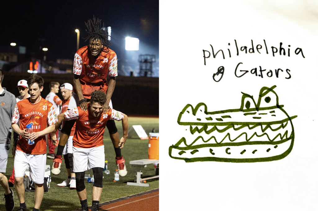 gators-phoenix-ultimatedisc Philadelphia Gators logo