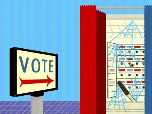 pa-election-code An illustration reflects an outdated provision of Pennsylvania's Election Code that applies to lever-action voting machines that haven’t been used in nearly two decades.
