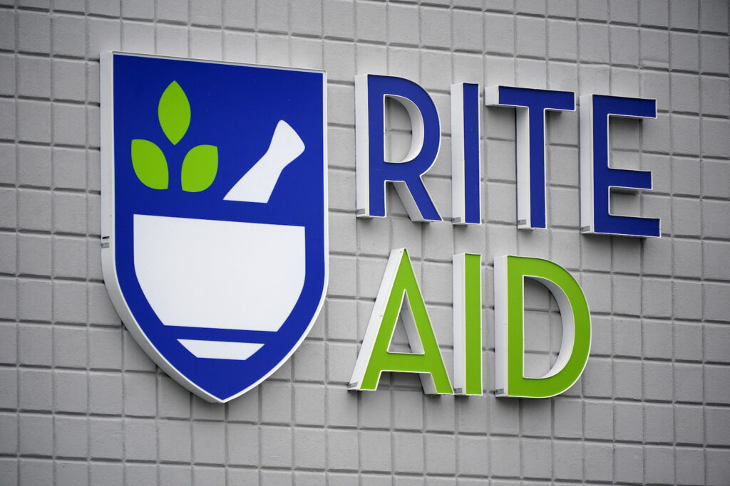 Rite Aid Bankruptcy A sign of Rite Aid on its store in Pittsburgh