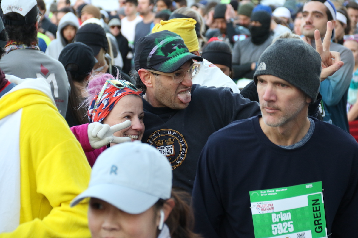The 30th AACR Philadelphia Marathon saw thousands of people pack the Benjamin Franklin Parkway on Sunday to pursue the 26.2 mile journey in front of them.