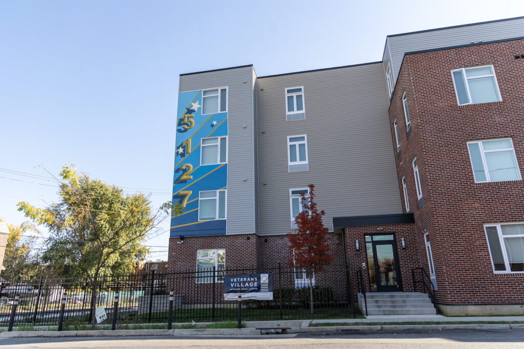 Veteran’s Village building