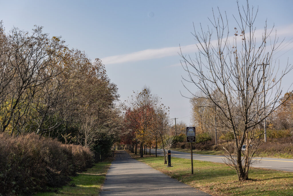 College Drive in Pottstown, Pa. (Kimberly Paynter/WHYY)