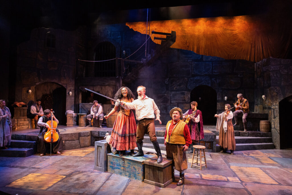 A scene from Man of La Mancha