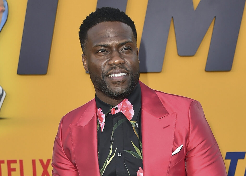 Kevin Hart File photo: Kevin Hart appears at the premiere of ''Me Time'' in Los Angeles on Aug. 23, 2022.