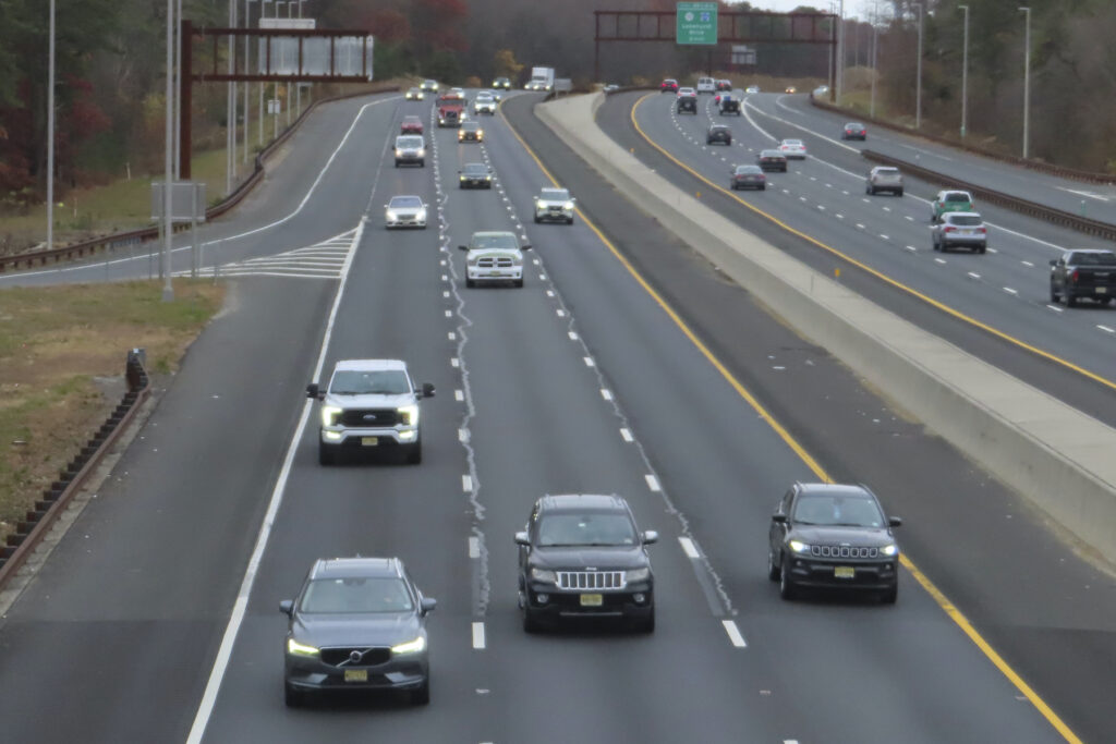 New Jersey-Zero Emission Vehicles Cars drive on the highway