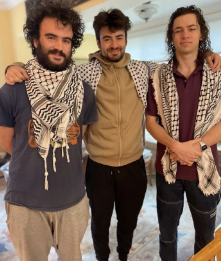 university-of-vermont-shooting-victims Left to right: Hisham Awartani, Kinnan Abdalhamid, and Tahseen Ahmed