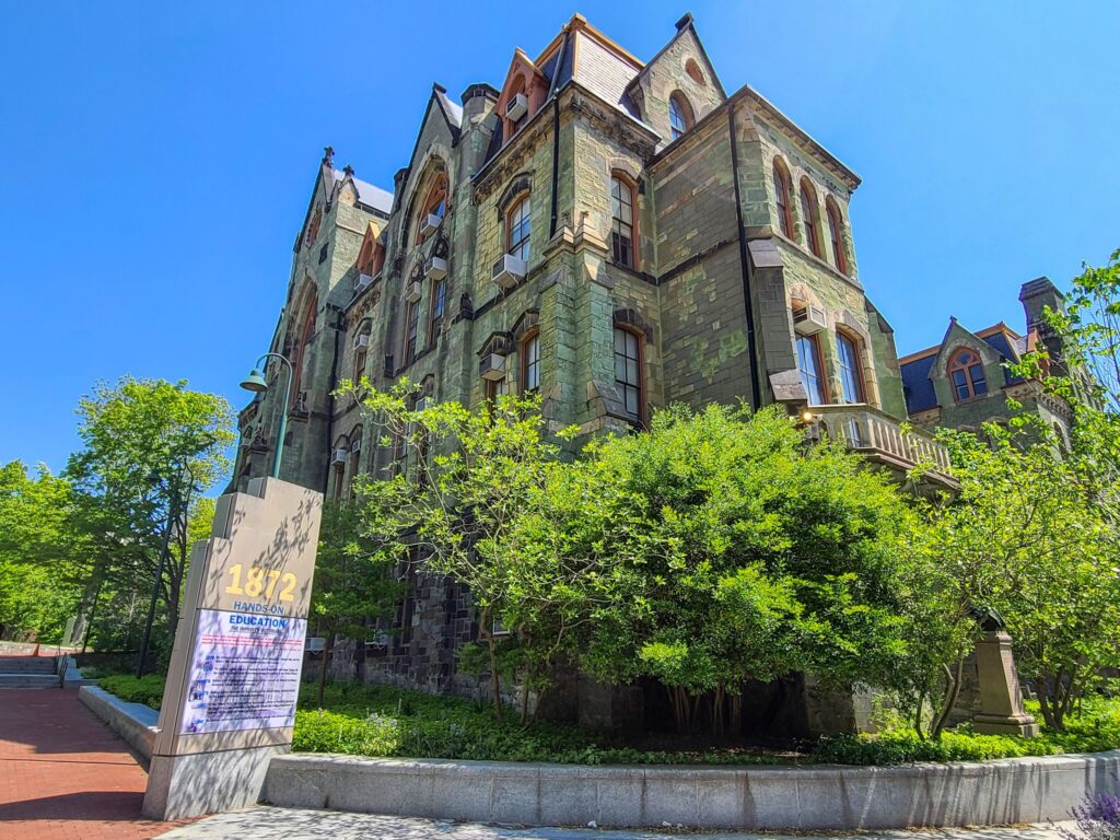 A building on UPenn's campus