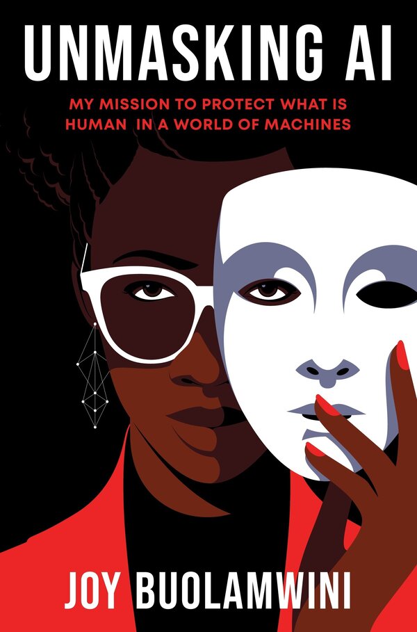 unmasking-ai A book cover has the title
