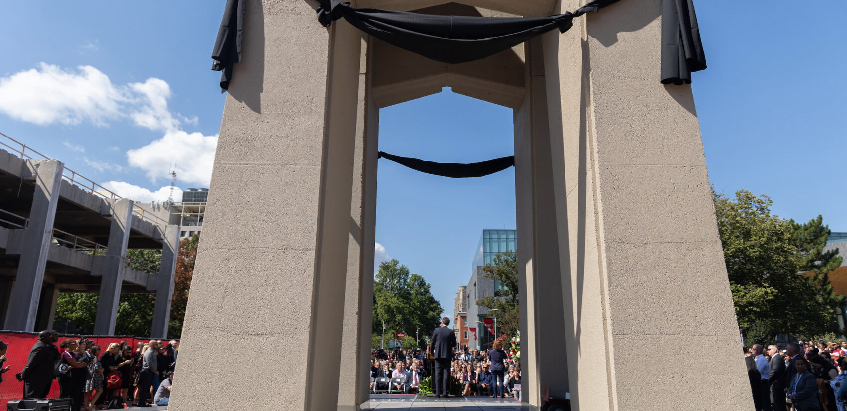 The Bell Tower at Temple University campus