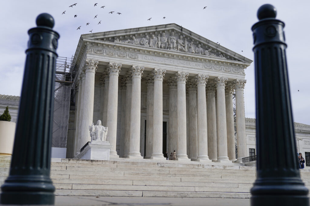 Supreme Court The U.S. Supreme Court is seen, Nov. 15, 2023, in Washington.