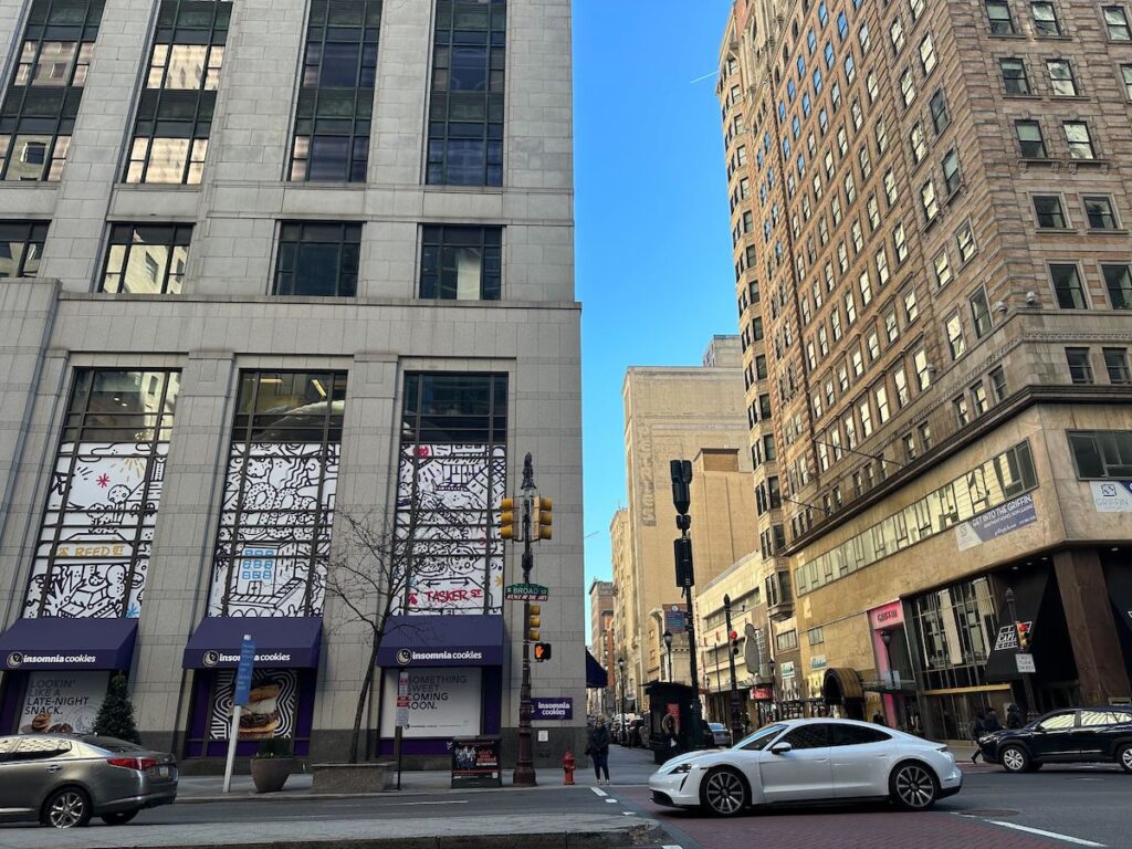 CenterCityBusinesses6 Tall buildings in Center City