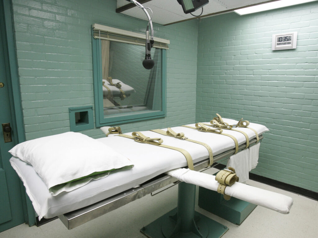 Death Penalty Report An execution room