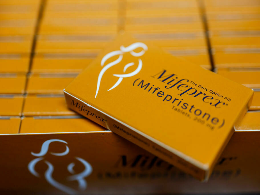 Appeals Court Keeps Abortion Pill Mifepristone Available, But With Restrictions The U.S. Supreme Court agreed to review a lower court decision that would make mifepristone less accessible. (Anna Moneymaker/Getty Images)