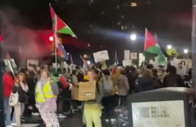 Protest on the street