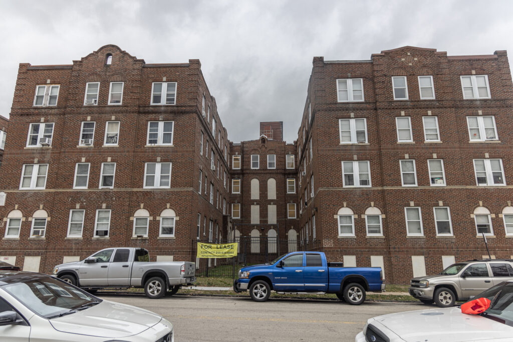 01 31 2024 k paynter reduced size – oak lane court apartments The Oak Lane Court apartment building