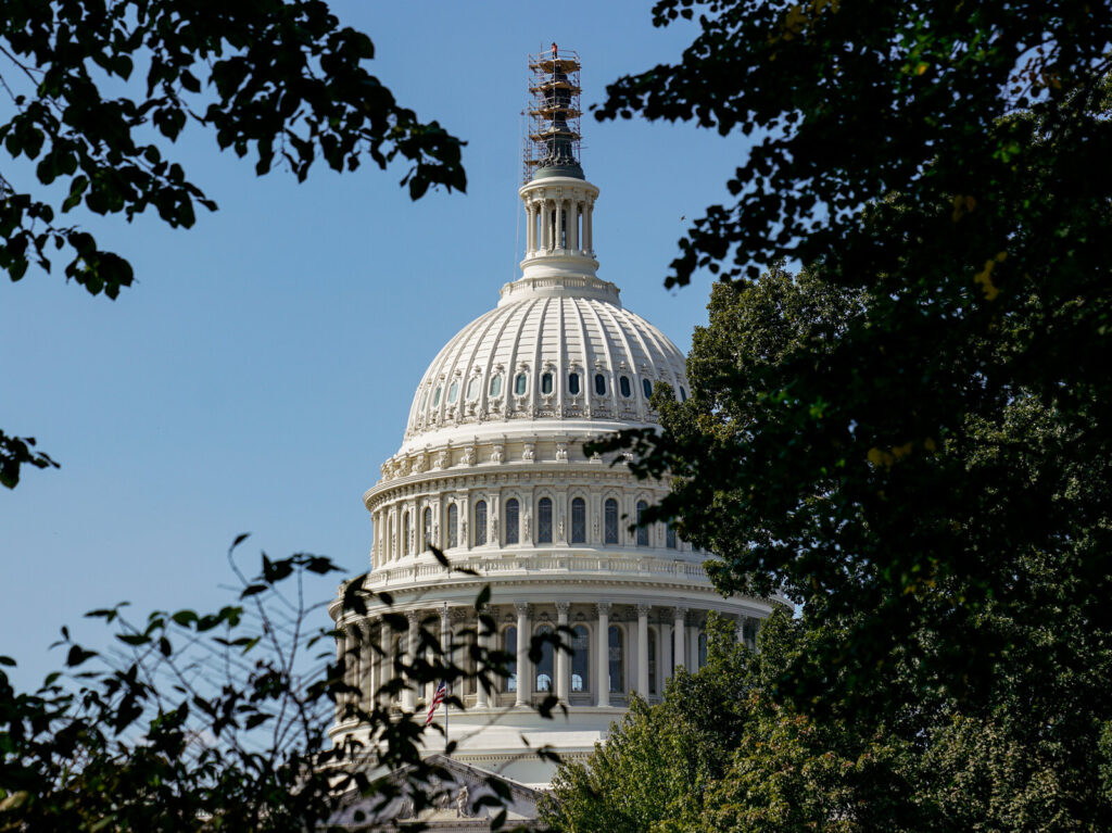 Washington, D.C. significant buildings on Oct. 4, 2023 (Catie Dull/NPR) Washington, D.C. significant buildings on Oct. 4, 2023.