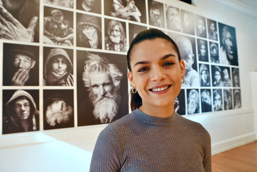 Leah den Bok poses for a photo