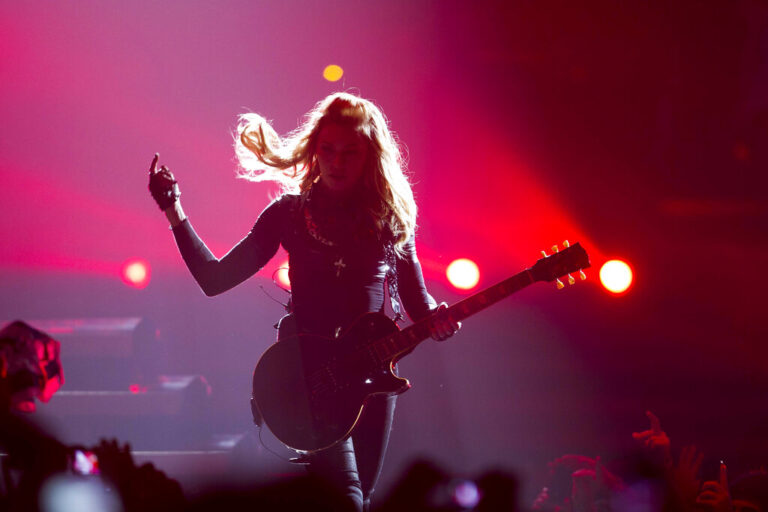 U.S. singer Madonna performs