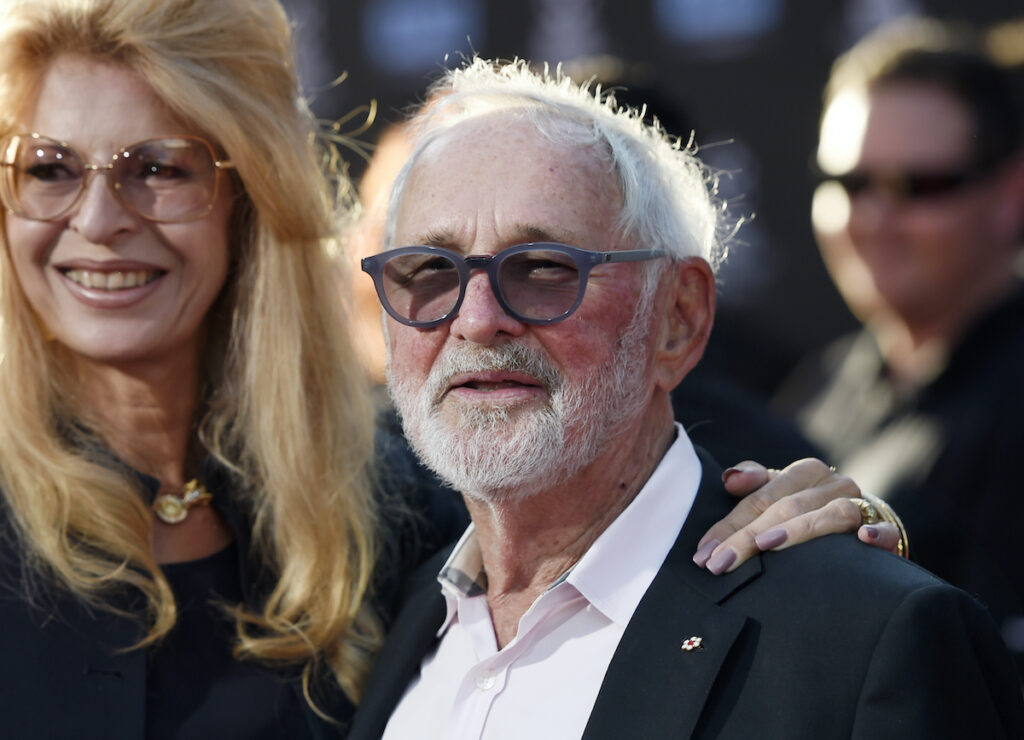 Norman JewisonLynne St. David File photo: Norman Jewison (center) director of the 1967 film ''In the Heat of the Night,'' appears with his wife Lynne St. David before a 50th anniversary screening of the film at the 2017 TCM Classic Film Festival in Los Angeles on April 6, 2017.