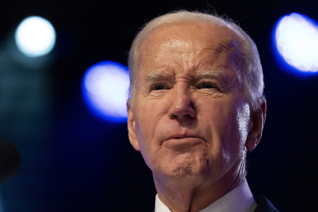 Election 2024 Biden President Joe Biden speaks at a campaign event at Montgomery County Community College in Blue Bell, Pa.