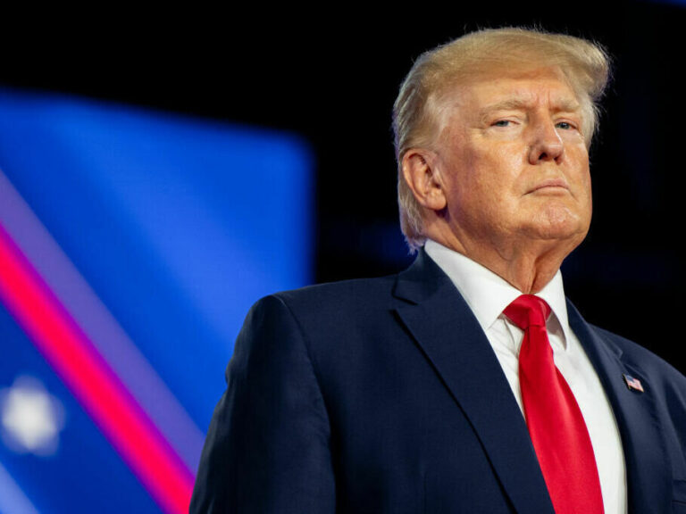 Lawyers for former President Donald Trump are arguing that he enjoys immunity from prosecution.(Brandon Bell/Getty Images)