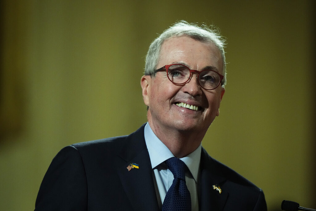 Phil Murphy Close-up of New Jersey Gov. Phil Murphy smiling