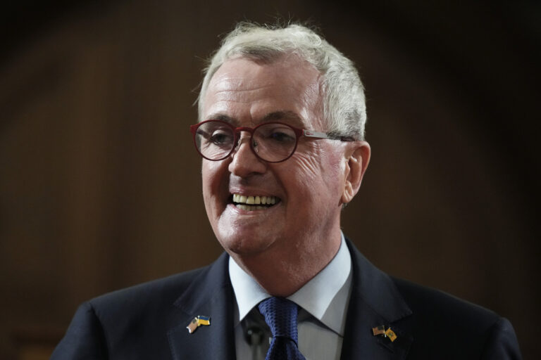 Close-up of New Jersey Gov. Phil Murphy smiling