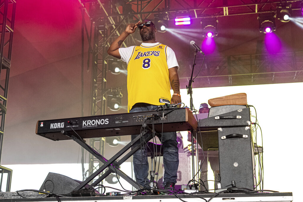 Robert Glasper performs onstage