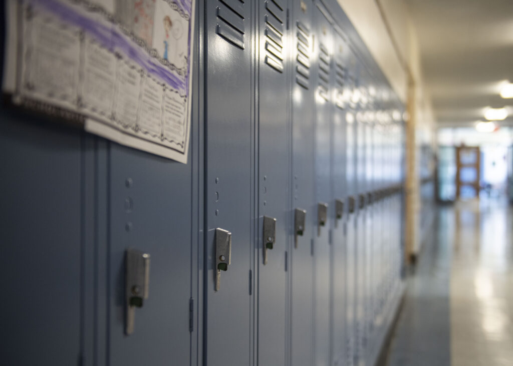 school hallway