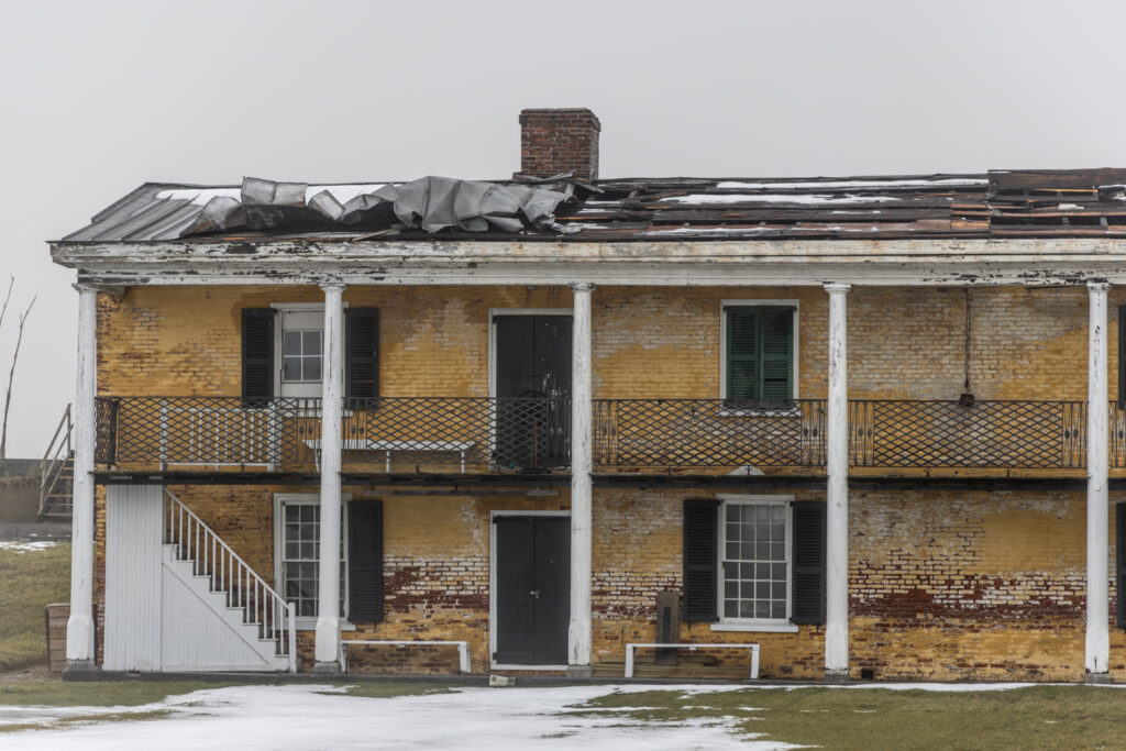 The exterior of Fort Mifflin