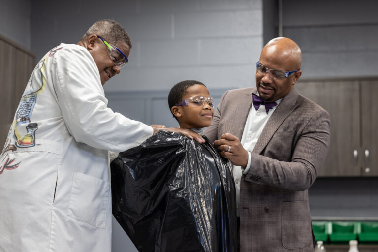 School science experiment