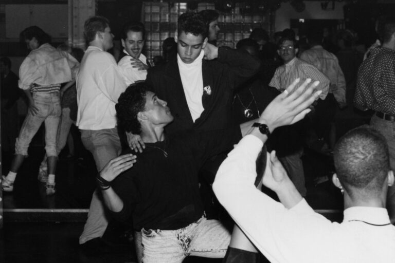 A vintage photo from a nightclub