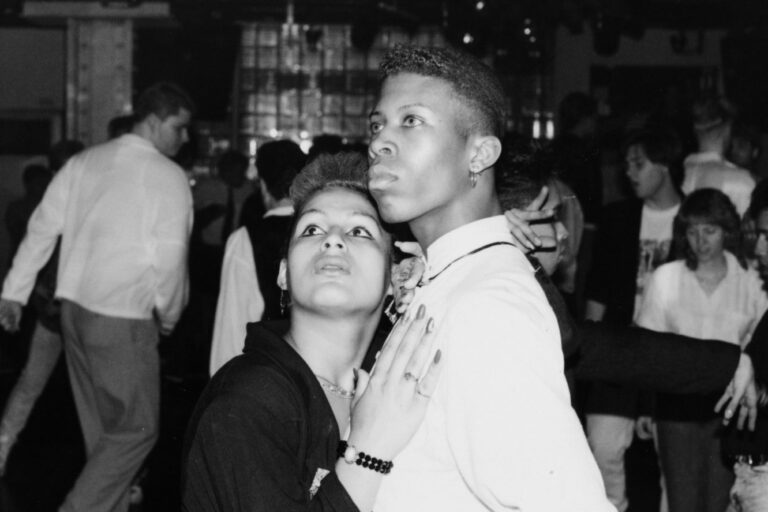A vintage photo from a nightclub