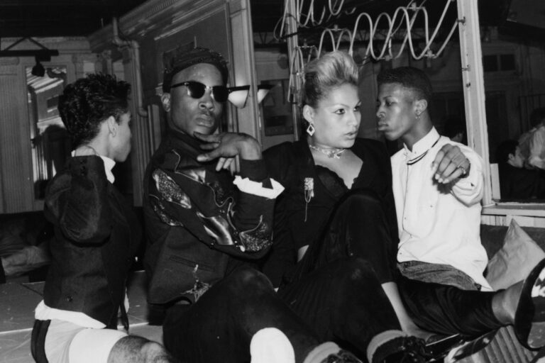 A vintage photo from a nightclub