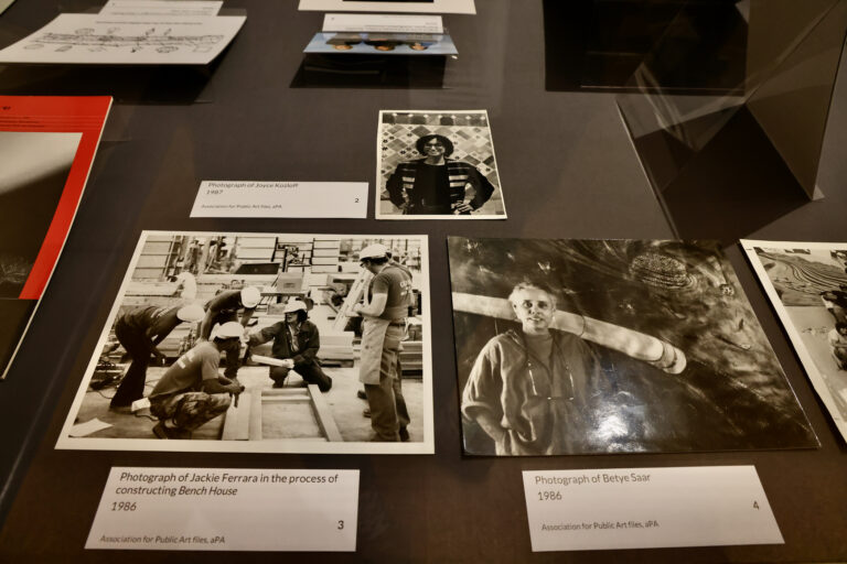 Part of the exhibit