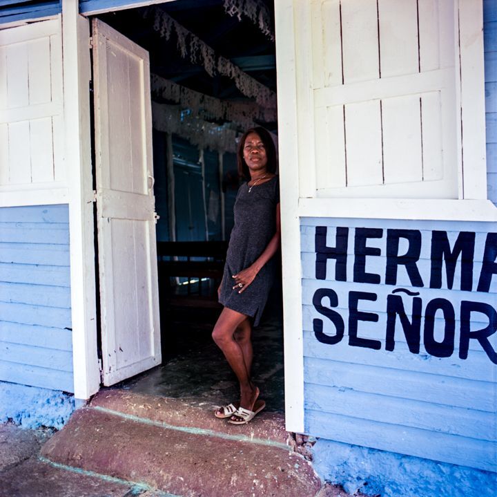 A portrait from Harlem, Clewiston at Harlem Academy, a former school now a library and community service center.
