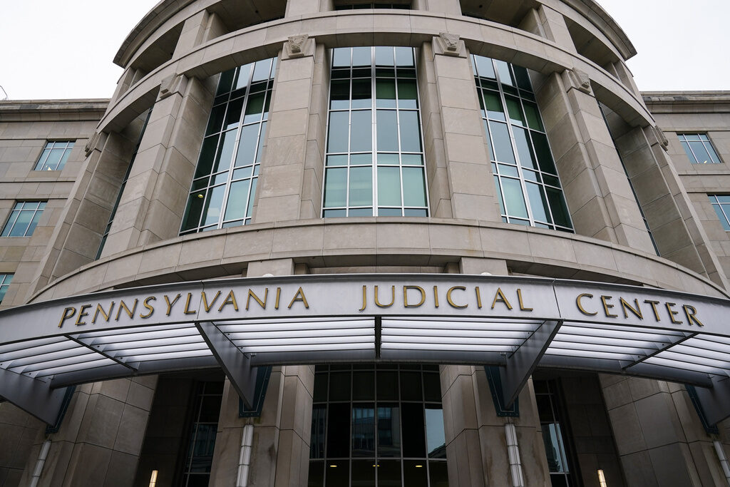 Pennsylvania Courts Cyberattack The exterior of the Pennsylvania Judicial Center