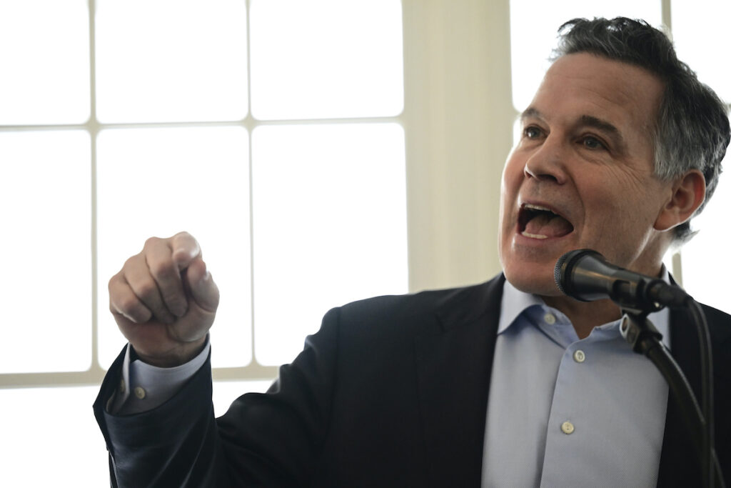 David McCormick David McCormick, a Republican candidate for U.S. Senate in Pennsylvania, speaks during a campaign stop in Erie, Pa. on Saturday, Feb. 17, 2024. (AP Photo/David Dermer)