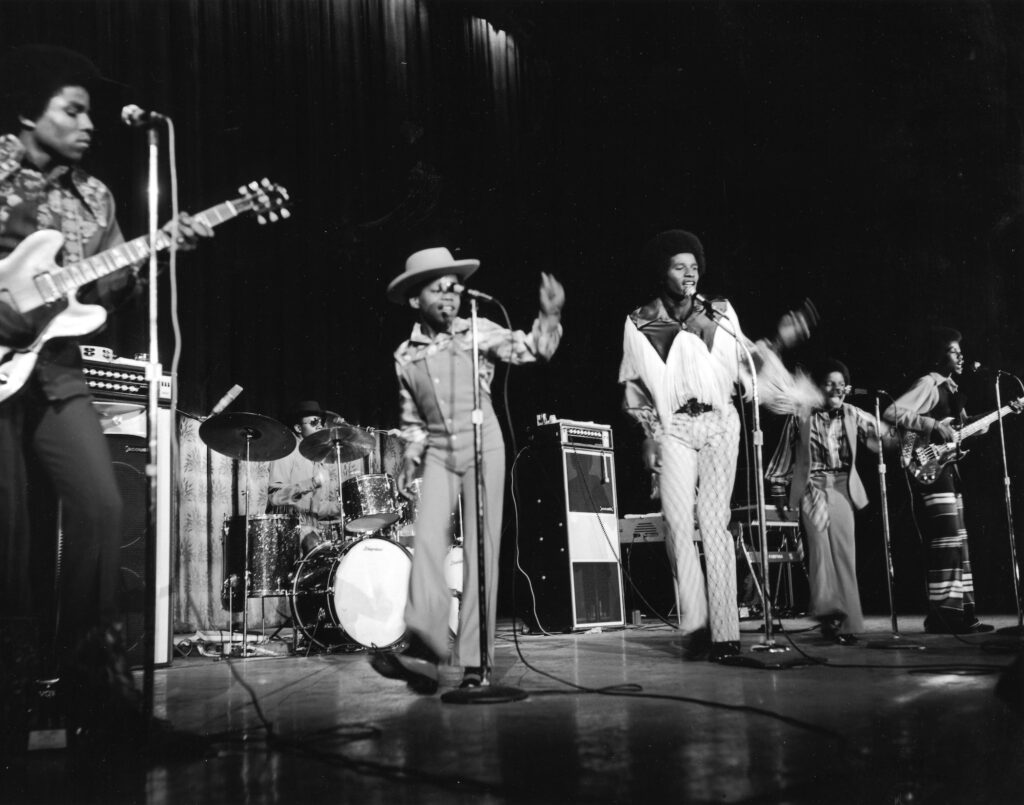 The Jackson 5 on stage