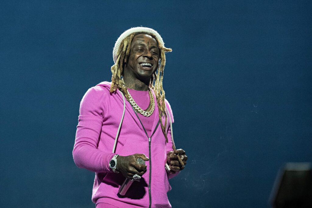 ap-lil-wayne-2021-02-21 Lil Wayne at the 2023 Essence Festival.