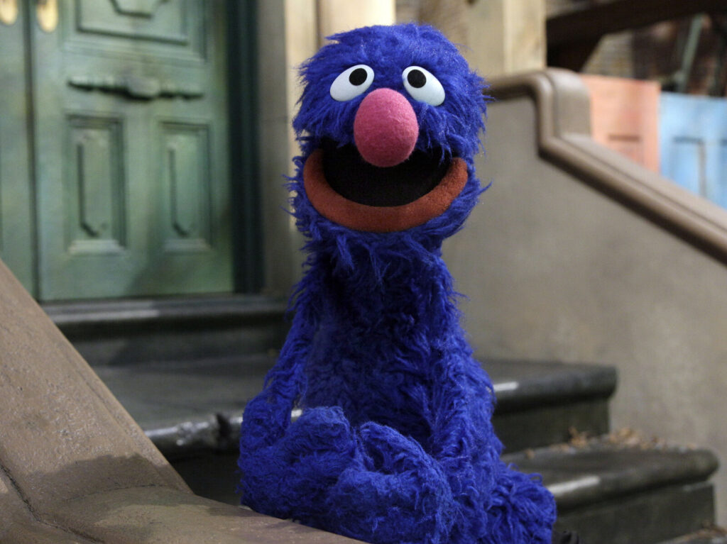Grover Grover, pictured on ''Sesame Street'' in 2011, announced on Monday that one of his many jobs is in journalism. The social media response underscored the precarious state of the industry.