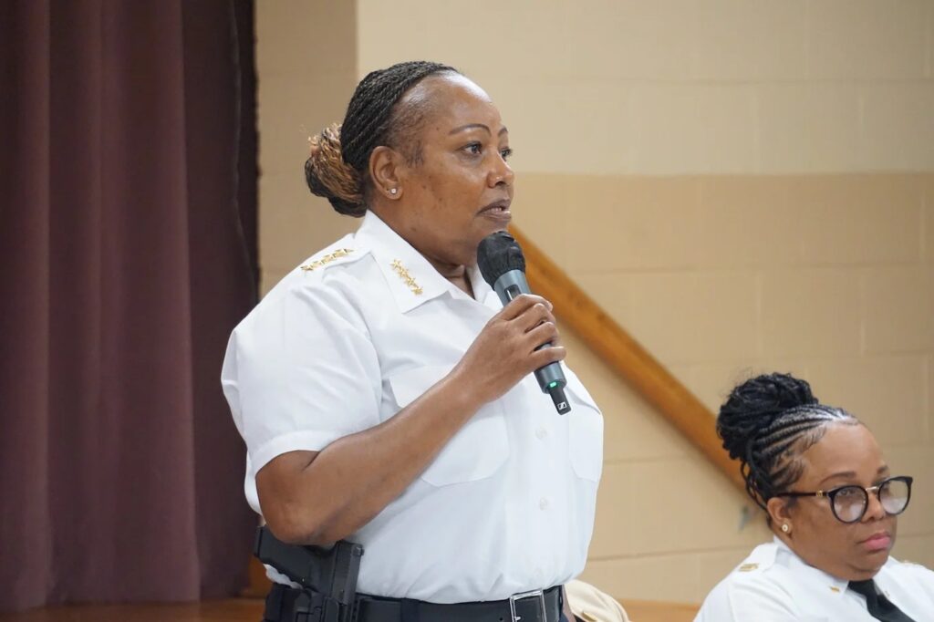 gun-violence-roundtable-s-searles-2023-07-14-9 File photo: Sheriff Rochelle Bilal. (Sam Searles/WHYY News)