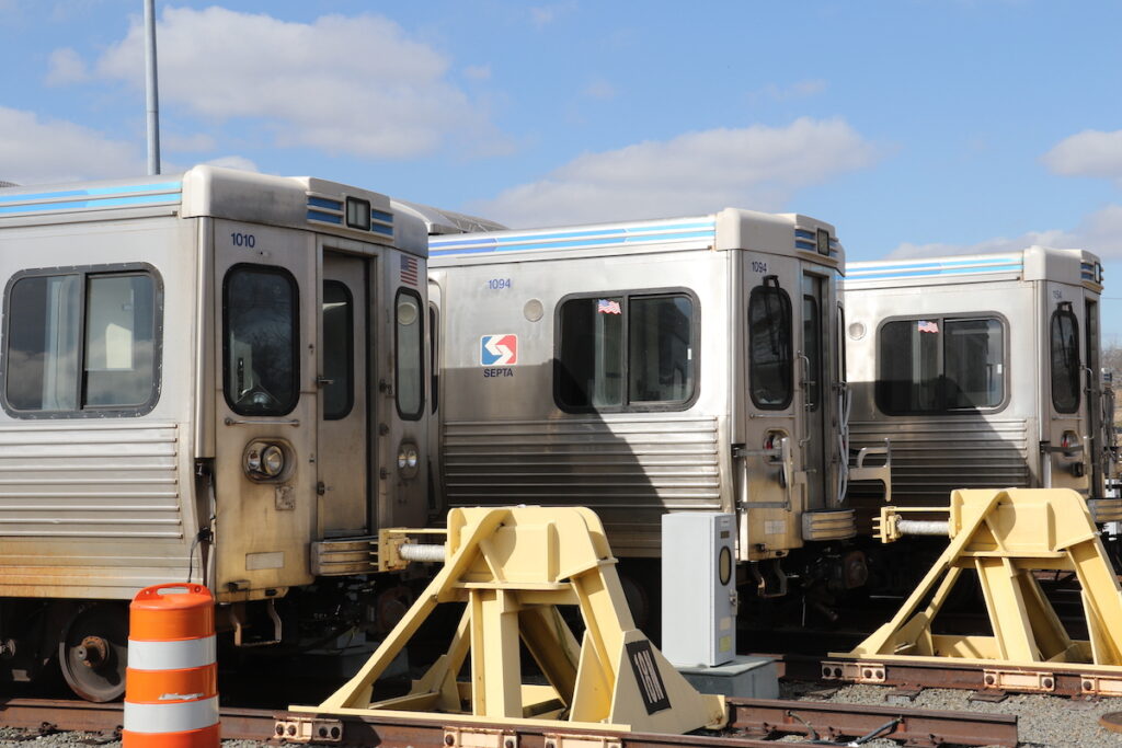 The Market-Frankford Line's rail cars