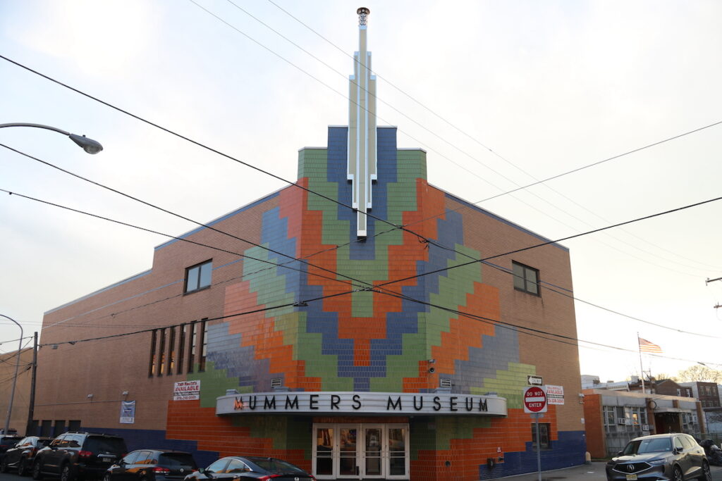 mummers-discussion-1 The exterior of the Mummers Museum