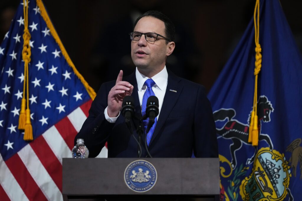 Josh Shapiro Gov. Josh Shapiro delivers his budget address for the 2024-25 fiscal year to a joint session of the Pennsylvania House and Senate in the Rotunda of the state Capitol in Harrisburg, Pa., Wednesday, Feb. 6, 2024.