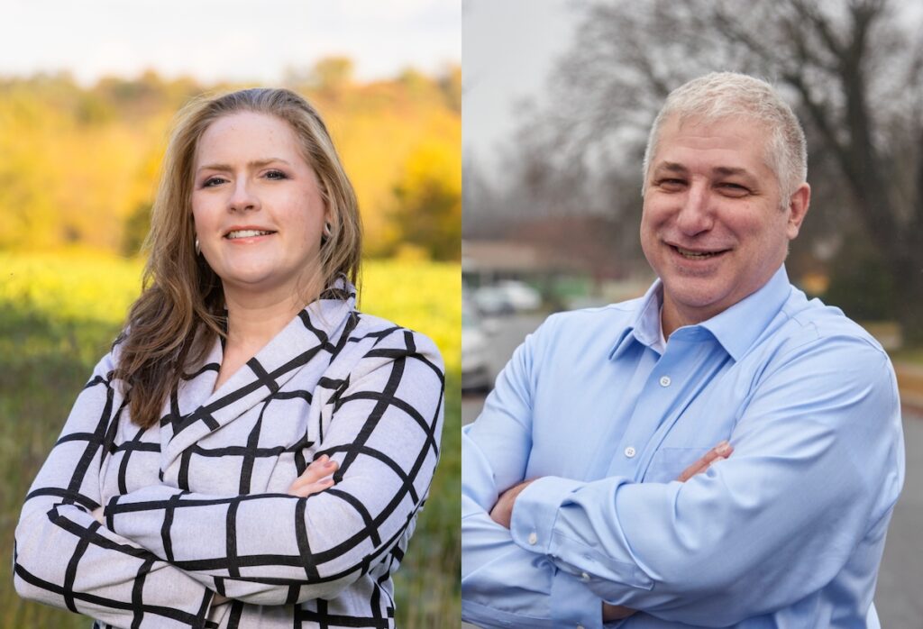 pa-state-house-bucks-special-election Candace Cabanas (R), left, and Jim Prokopiak (D), right