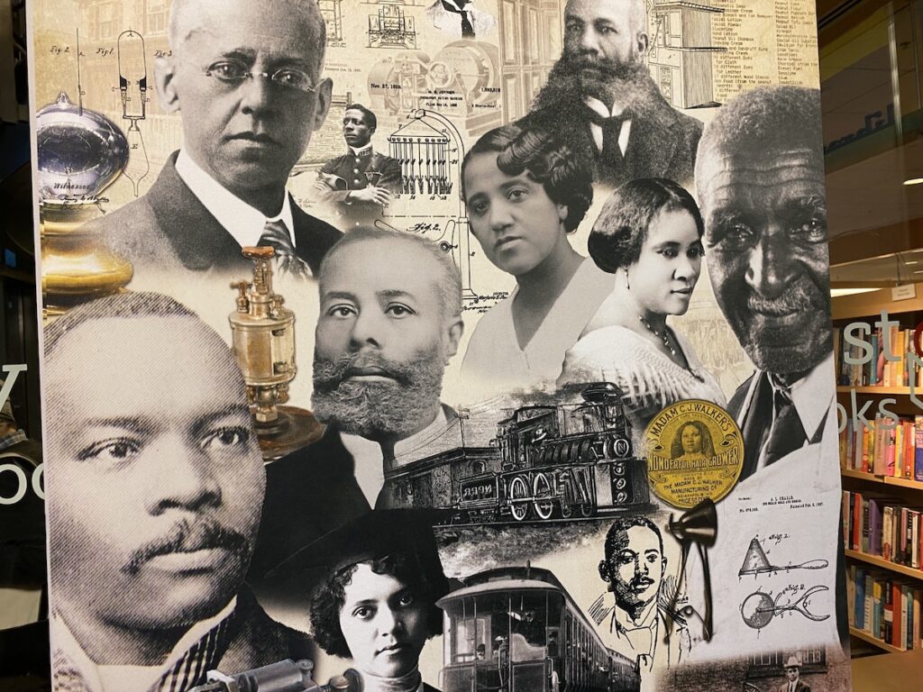 princeton-black-inventors-2 A collage of portraits of Black inventors
